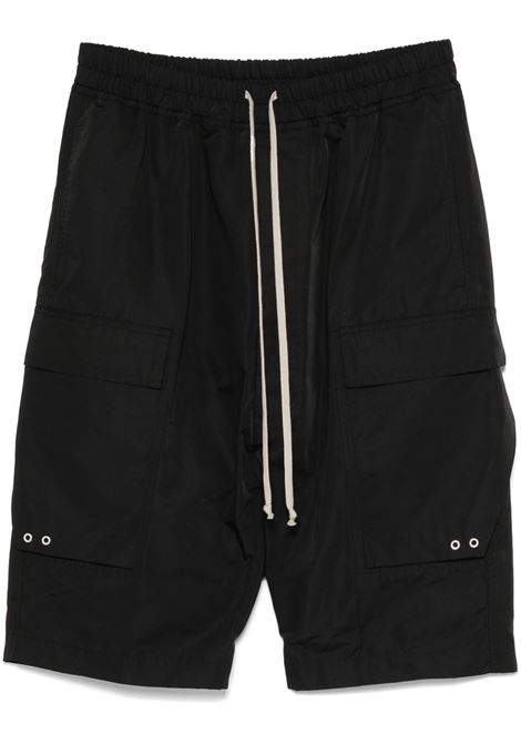 Black Cargo Pods shorts Rick owens - men